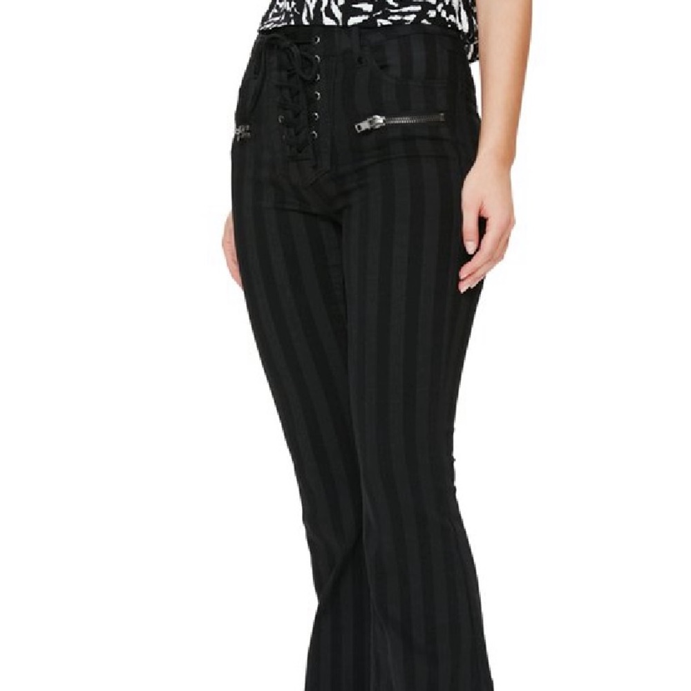 Afrm Claire lace up jeans